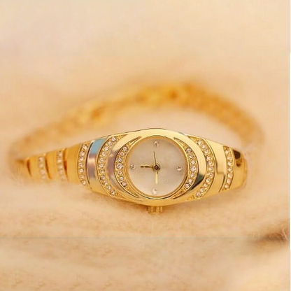 ⏳Begränsad tid Erbjudande 50% rabatt💎Ladies Rhinestone Armbandsklocka⌚