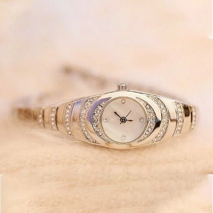 ⏳Begränsad tid Erbjudande 50% rabatt💎Ladies Rhinestone Armbandsklocka⌚