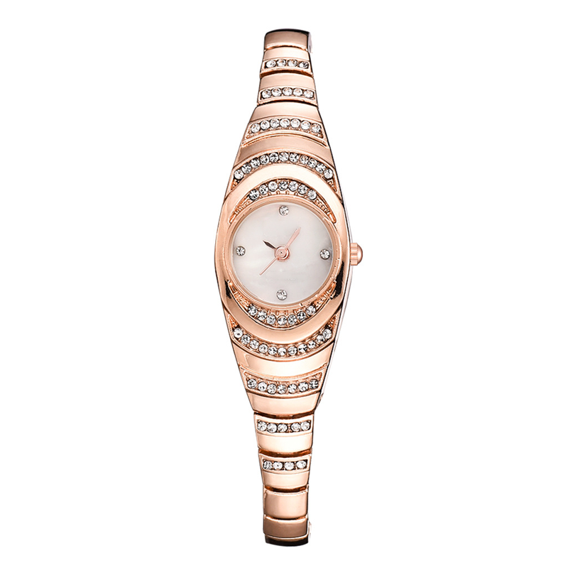 ⏳Begränsad tid Erbjudande 50% rabatt💎Ladies Rhinestone Armbandsklocka⌚