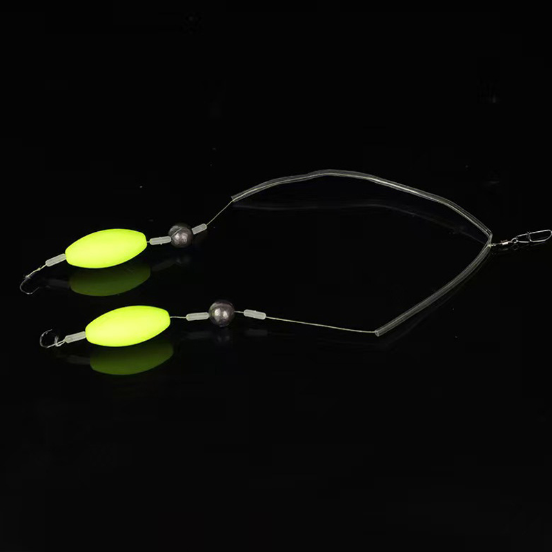 🎣⚡ Omvänd bottenrigg med dubbel krok! Den uppgraderade versionen ökar hakningshastigheten med 50 % – säg adjö till att fastna! 🎣