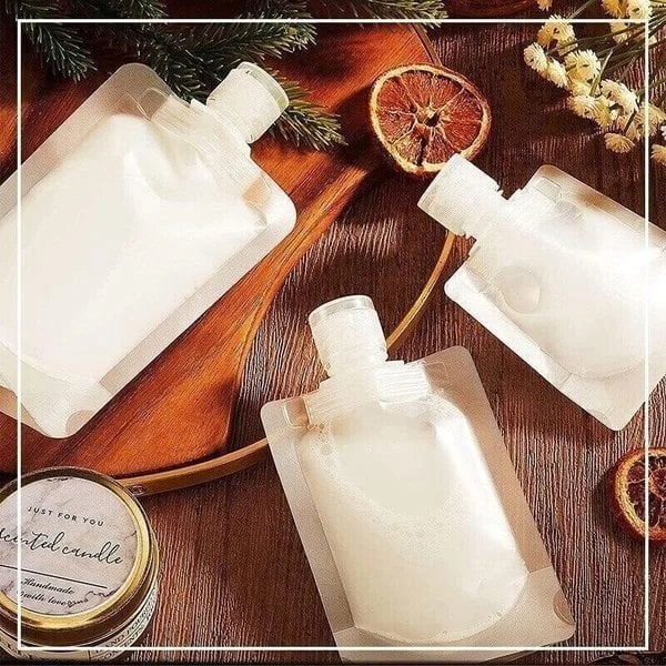 🧴 50% RABATT NU! Portabel reseväska för flytande smink – läckagesäker, transparent & återanvändbar – perfekt för resor, gym och vardag 🛫✨