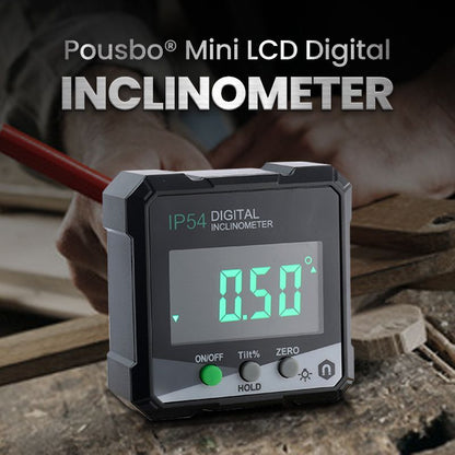 📐 50 % RABATT! Mät vinklar snabbt och tydligt – mini digital vinkelmätare med LCD-display för exakt justering