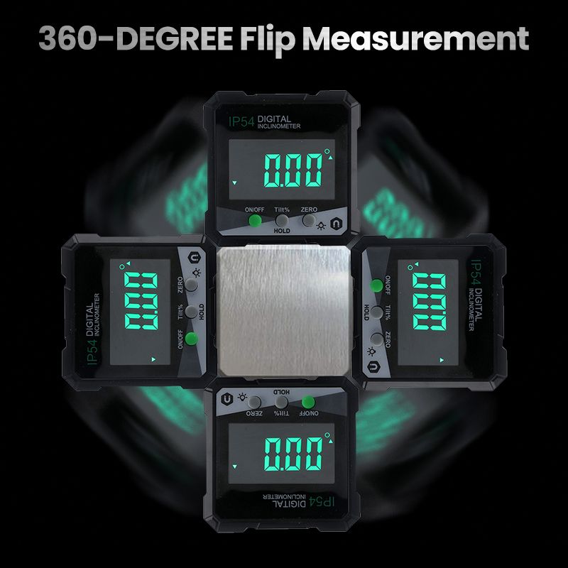 📐 50 % RABATT! Mät vinklar snabbt och tydligt – mini digital vinkelmätare med LCD-display för exakt justering