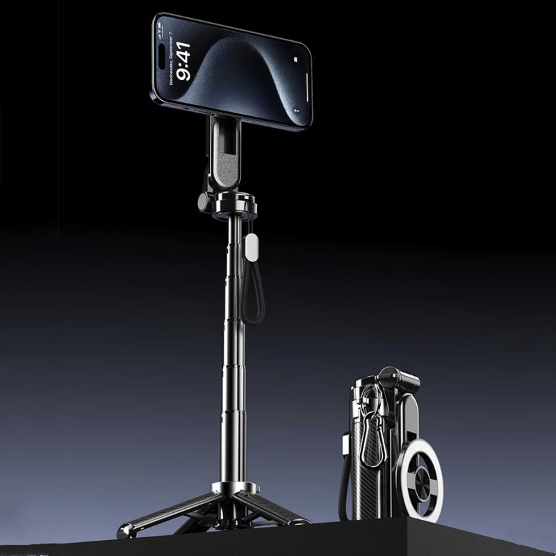 ⏰ Endast nu 50% rabatt!📱Heta nya produkter🔥4-i-1 multifunktionell magnetisk selfiepinne med 360° rotation