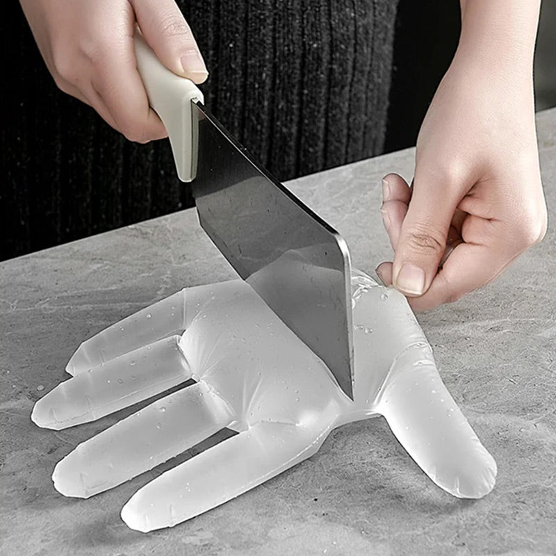 🧤 50 % RABATT NU! ✨ Transparenta Förtjockade Engångshandskar i Livsmedelskvalitet – Praktiska för Matlagning, Städning & Vardag 🍳🧼
