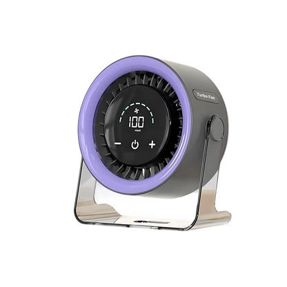 🔥 50 % RABATT NU! 🔥 Kraftfull mini-fläkt – 100 inställningar, digital display & energisnål, perfekt för varma dagar ☀️