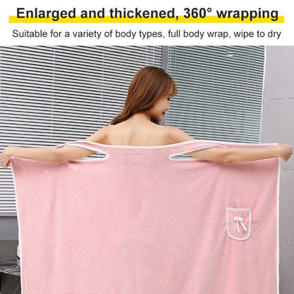 💖Perfekt present🌟Absorberande badhandduk i korallfleece