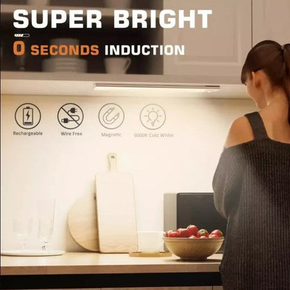 LED-skåpsbelysning med rörelsesensor 💡Energisnål och praktisk🔥