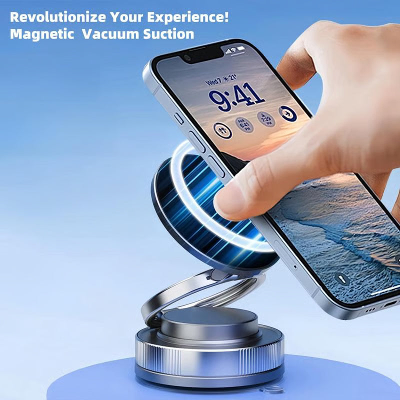 ⏰ Endast nu 50% rabatt!🔥🔄360° justerbar magnetisk telefonhållare med sugpropp📱🚗