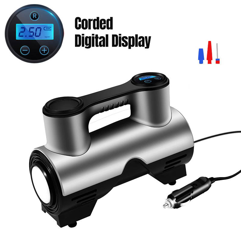 🔥Bärbar sladdlös bilhjulspump med digital display