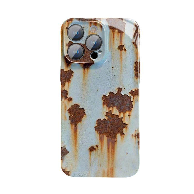 🔥2025 NY ARRIVAL 🔩Vintage Rost Hårt fodral för iPhone