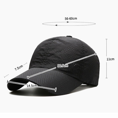 🧢 50% RABATT! ⚾ Snygg Mesh-Basebollkeps – Andningsbar, Justerbar & Perfekt för Sport & Vardag ☀️
