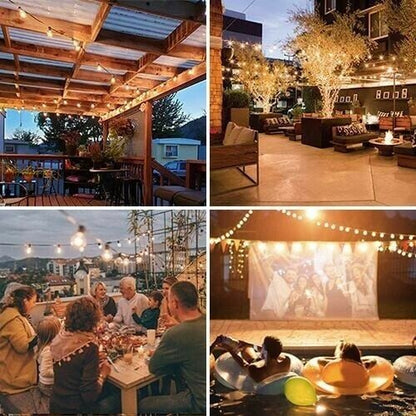 🔥Sista dagen 50% OFF🔥 - Vattentäta solcellsdrivna LED-stränglampor för utomhusbruk