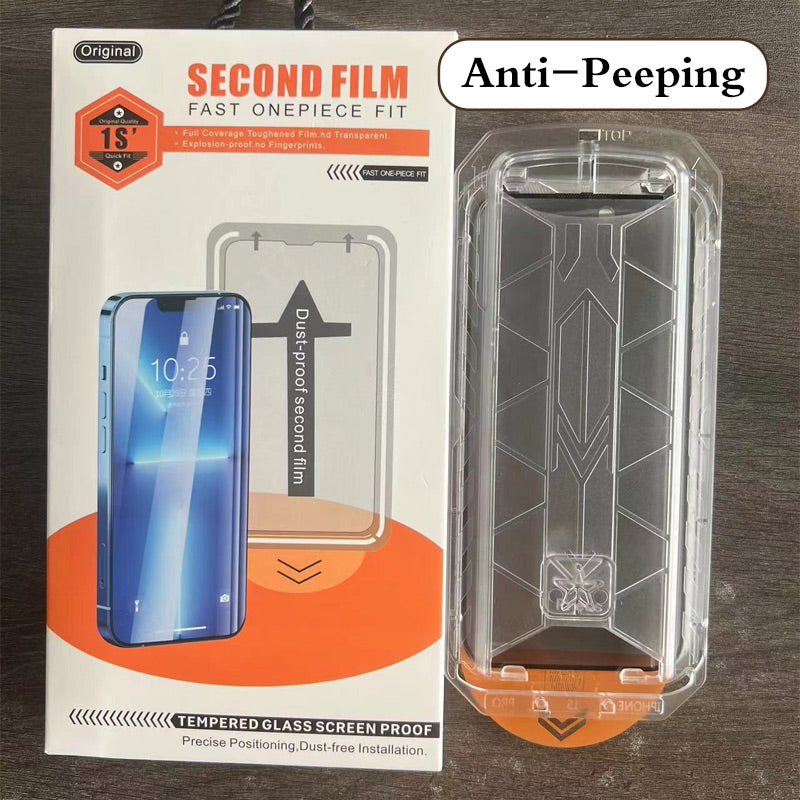 Stötbeständig dammtät och anti-fingeravtryck skärmskyddssats
