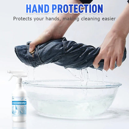 Kraftfull oljefläckborttagningsspray