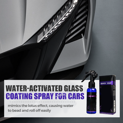 🔥Vattenaktiverad glasbeläggningsspray för bilar
