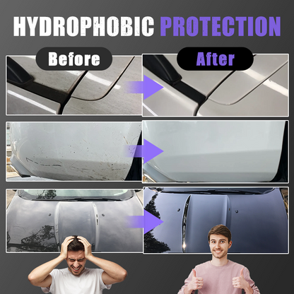 🔥Vattenaktiverad glasbeläggningsspray för bilar