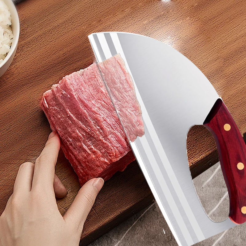 🔪 5Cr15Mov rostfritt stål 🔪 Arbetsbesparande och lätta köksknivar i rostfritt stål