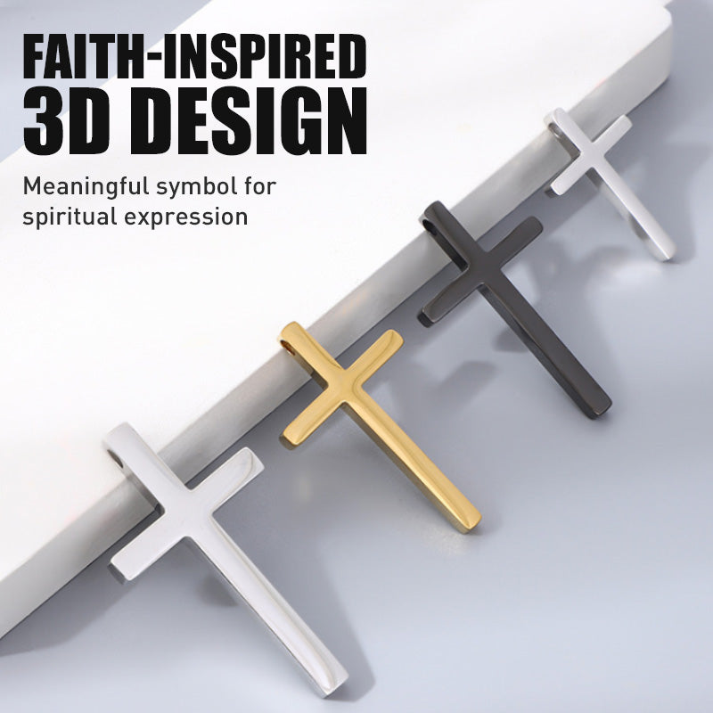 🔥3D-kors självhäftande bil klistermärke