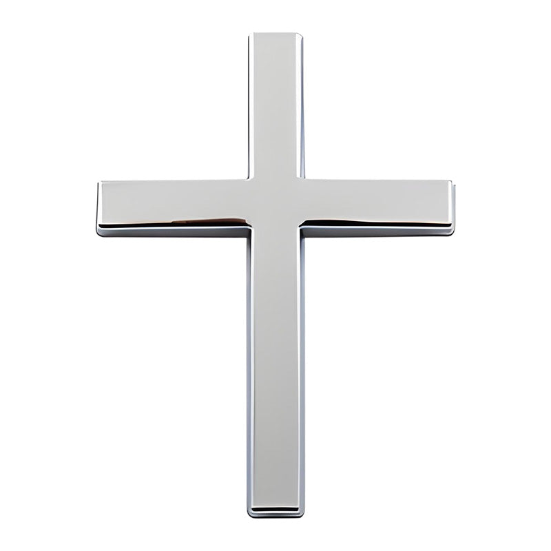 🔥3D-kors självhäftande bil klistermärke