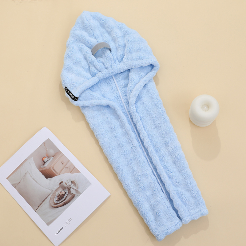 50 % rabatt🎁🛁 Stort hårhandduk med säkerhetsband för kvinnor