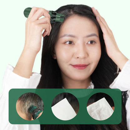 ✏️ KÖP 2 FÅ 3! ✨ 3-färgs Hårpenna för Grått Täckning - 10-sekunders Återställning med Vattenfast Formel för Omedelbar Ungdomlig Look 🌟🧴