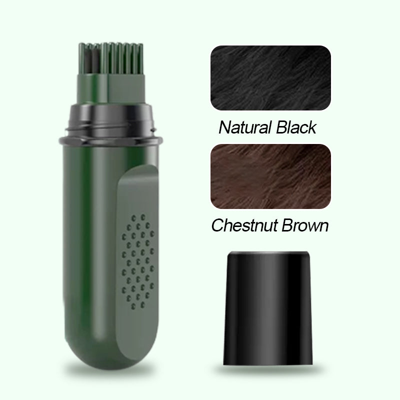 ✏️ KÖP 2 FÅ 3! ✨ 3-färgs Hårpenna för Grått Täckning - 10-sekunders Återställning med Vattenfast Formel för Omedelbar Ungdomlig Look 🌟🧴