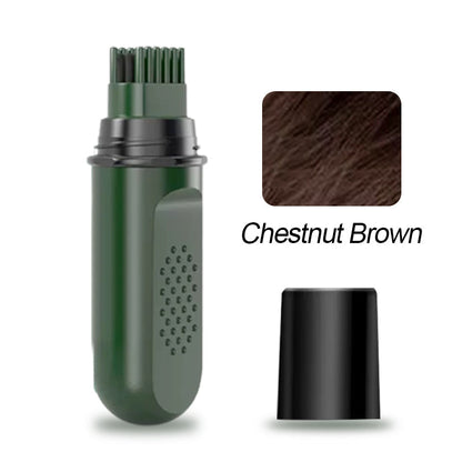 ✏️ KÖP 2 FÅ 3! ✨ 3-färgs Hårpenna för Grått Täckning - 10-sekunders Återställning med Vattenfast Formel för Omedelbar Ungdomlig Look 🌟🧴