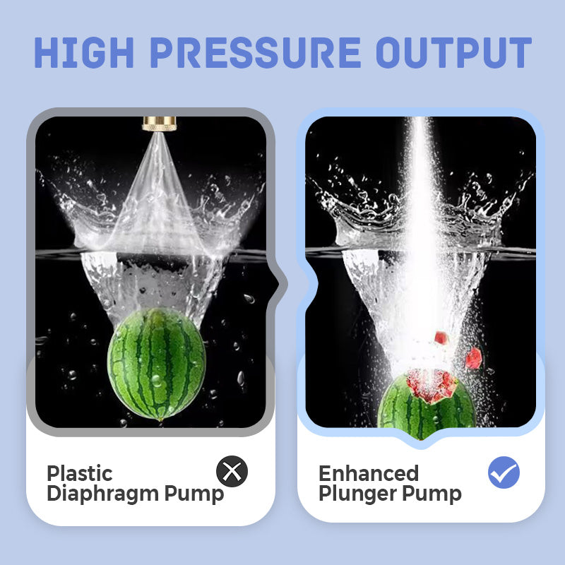 Bärbar biltvättmaskin för flera ändamål