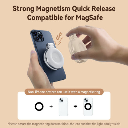 🔥Specialerbjudanden 50 % RABATT🔥Telesin C03 magnetisk selfie-ringljus