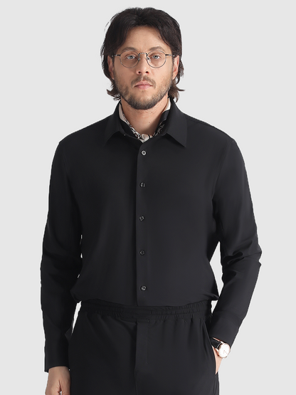 👑Fliwos TriProof Stretch strykfria skjortor för män