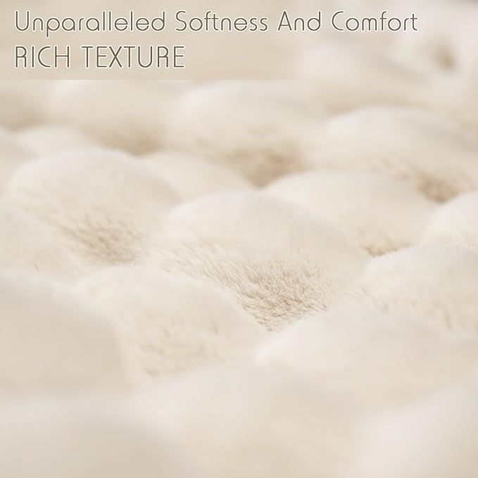 🍂 50 % RABATT NU! 🛏️ Tjock kaninplush & mjölkvelourtäcke – ultramjuk, värmeisolering & mångsidig – perfekt för kalla kvällar 🛋️