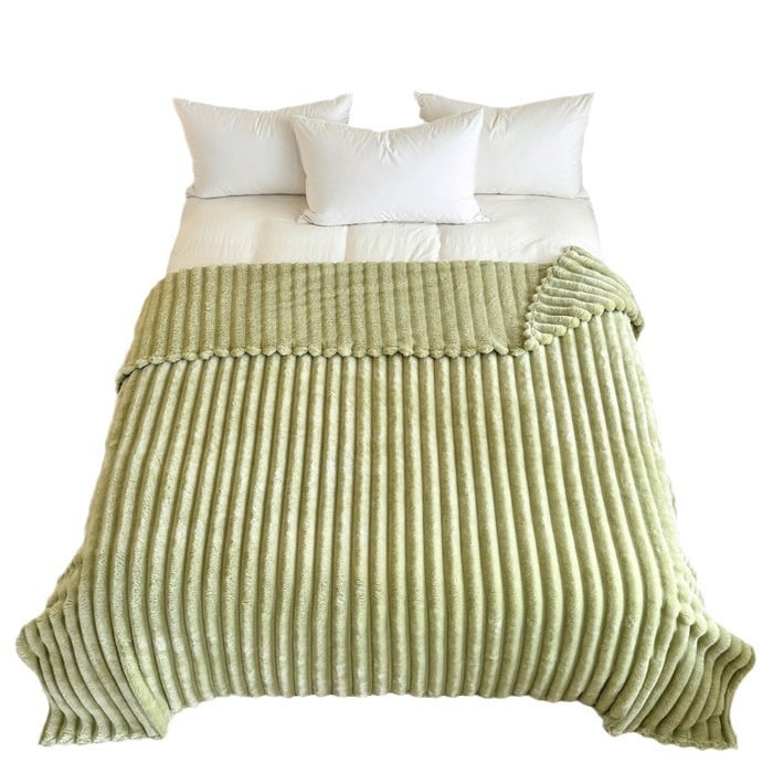 🍂 50 % RABATT NU! 🛏️ Tjock kaninplush & mjölkvelourtäcke – ultramjuk, värmeisolering & mångsidig – perfekt för kalla kvällar 🛋️