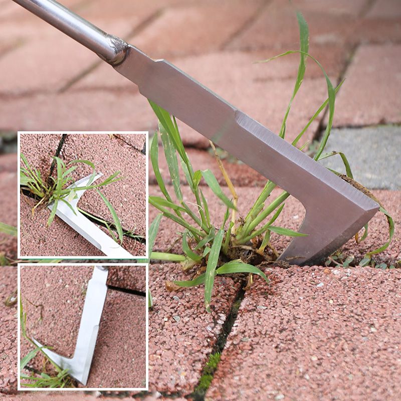 🌱 50% RABATT! 🔧 Mångsidigt Sprickrensningsverktyg för Ogräs – Rostfritt Stål, Ergonomiskt Handtag & Perfekt För Trädgårdsarbete 🧤
