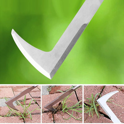 🌱 50% RABATT! 🔧 Mångsidigt Sprickrensningsverktyg för Ogräs – Rostfritt Stål, Ergonomiskt Handtag & Perfekt För Trädgårdsarbete 🧤