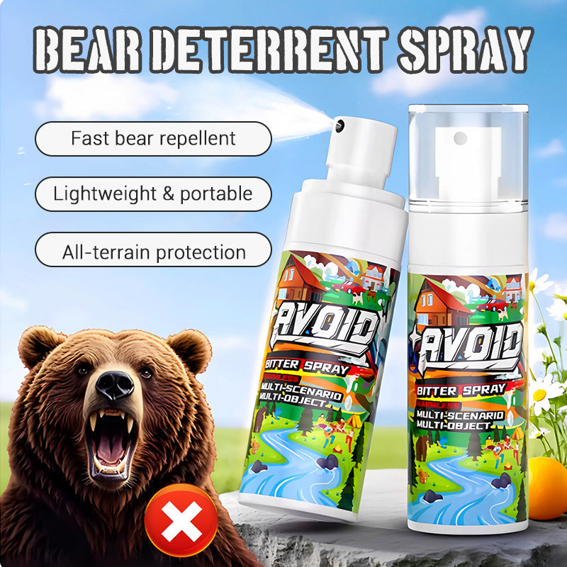 Kraftfull björnavvisande spray
