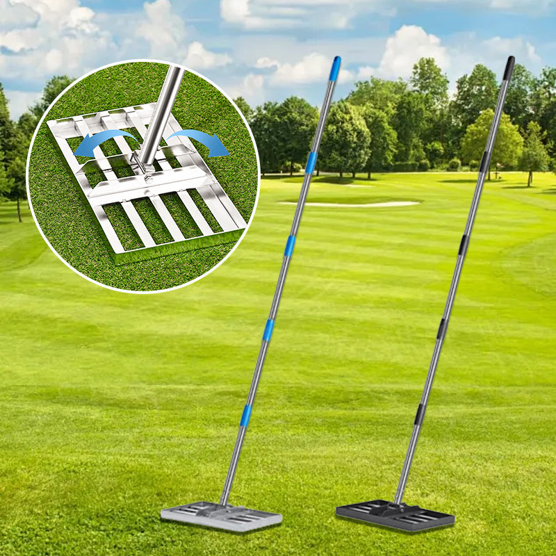 Professionell Gräsmattans Nivelleringsräfsa för Trädgård & Golfbana