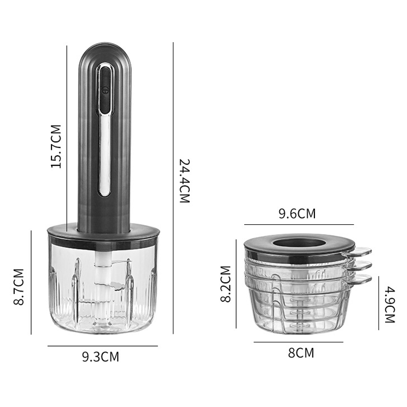 💖Trådlös elektrisk köttkvarn för hemmabruk