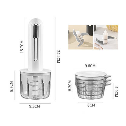💖Trådlös elektrisk köttkvarn för hemmabruk