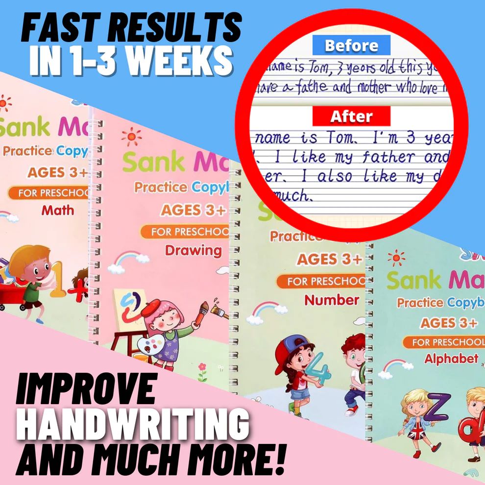 Barnens magiska skrivböcker