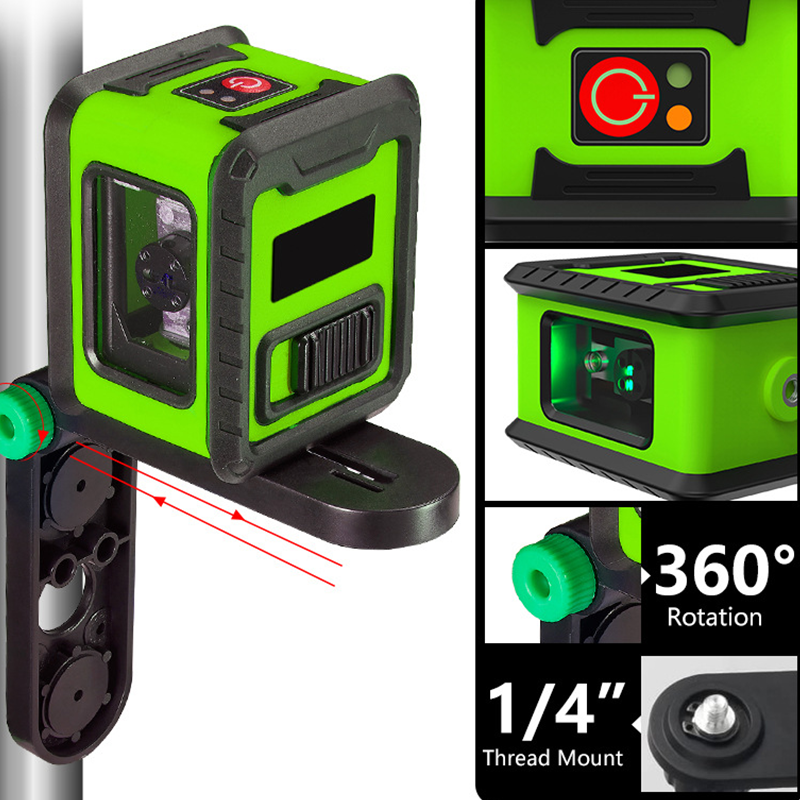 Mini korslinjelaser med hög precision