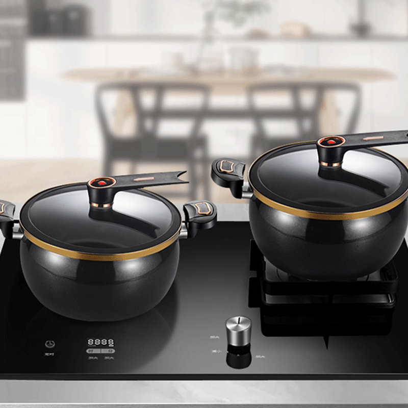 🍲 60% RABATT! 🔥 Mikrotryck Emaljerad Gryta med Stor Kapacitet – Jämn Värmefördelning, Hållbar & Perfekt för Långkok 🥘