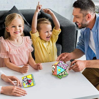🧒✨Kreativ vikbar panda-magisk kubleksak för barn