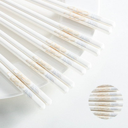 🌿🌿Set med ätpinnar i högkvalitativ keramik