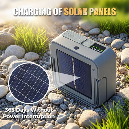 Bärbar och vattentät solcellsdriven campinglampa