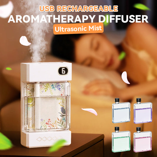 🎁Den bästa presenten till din familj🎁USB-uppladdningsbar aromaterapimaskin