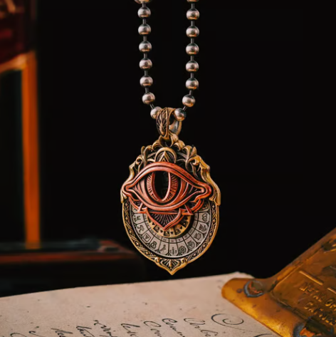 🔥Senaste 3 dagarna 50% rabatt👁️‍🗨️Handgjord Tarot Vision-hängsmycke: Anslut till universell visdom hela tiden (Inkluderar hjälpblad)
