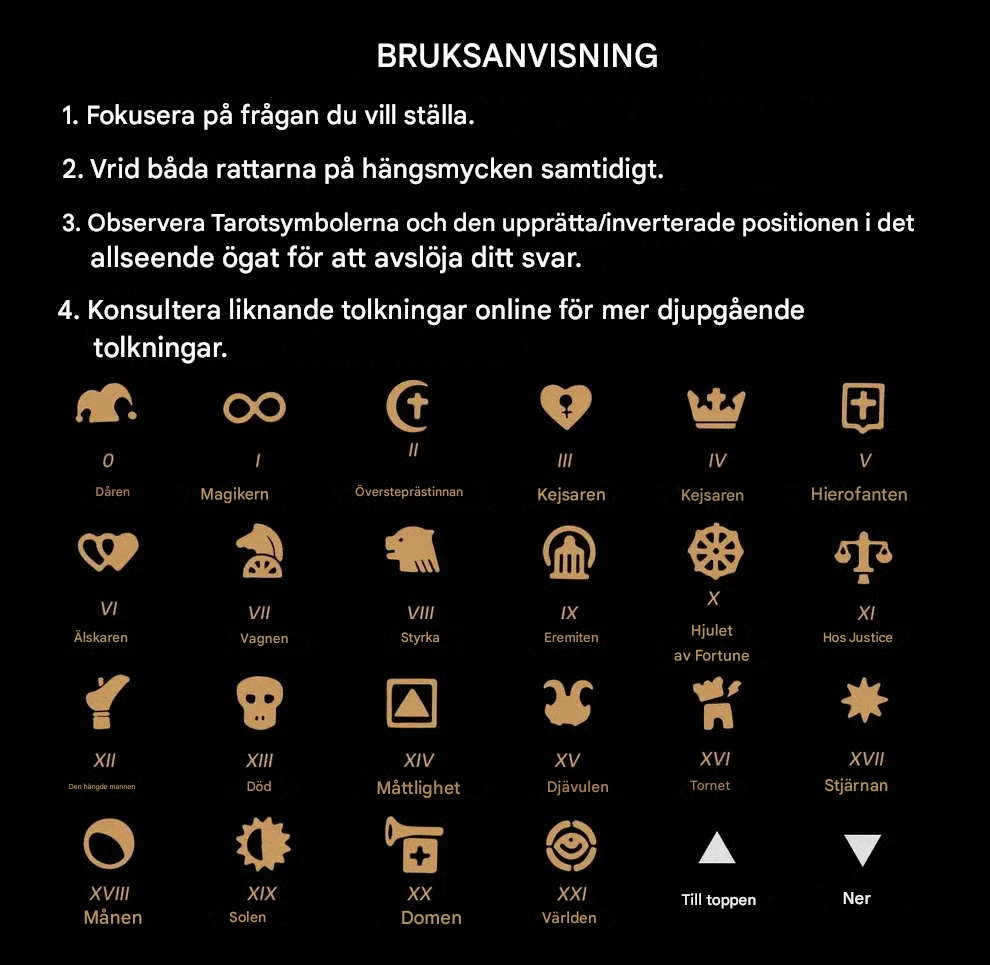 🔥Senaste 3 dagarna 50% rabatt👁️‍🗨️Handgjord Tarot Vision-hängsmycke: Anslut till universell visdom hela tiden (Inkluderar hjälpblad)
