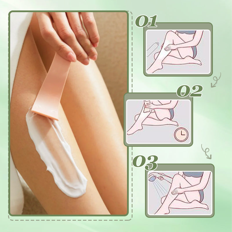 KÖP 2 FÅ 1 GRATIS 🤩 Hårborttagningskrämkit för kvinnor 🤩