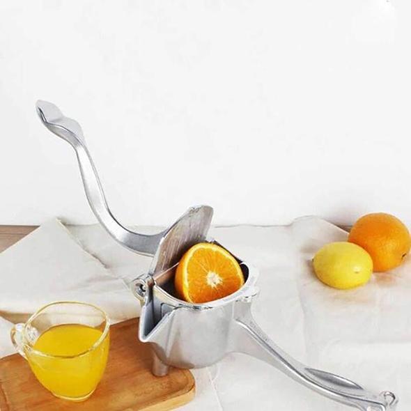 🔥50% RABATT NU!🍋Manuell juicer i rostfritt stål – robust citruspress för färsk fruktjuice i köket och baren🥤✨